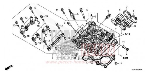 CYLINDER HEAD CB500FAJ de 2018